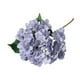 thumbnail image 4 of Arreglo floral de hortensias artificiales de tela de seda de 17,7 pulgadas con hojas verdes. Gris, 4 of 9