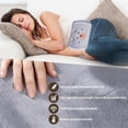 thumbnail image 7 of LZCKDPX Hot Water Bottle wtih Cover, Hot Water Bag, 1L Rubber Warm Hot Water Bottles Pouch with 130cm Long Soft Waist Cover for Neck, Shoulder, Back, Hand, Legs and Period Pain Relief, 7 of 7