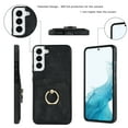 thumbnail image 7 of Allytech Galaxy S24 Wallet Case with Card Slots, Ring Holder Stand Slim RFID Blocking Shockproof Back Cover Hard Shell Phone Case for Samsung Galaxy S24, Black, 7 of 7