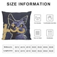 thumbnail image 5 of BANET  Double-Sided Printing Large Square Short Plush Pillow Case Pillowcase for Cushions for Sofa Short Plush Pillow Cases Western Decor 20x20in, 5 of 5