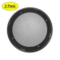 thumbnail image 1 of Unique Bargains Speaker Grill Cover 6 Inch 172mm Mesh Decorative Circle Subwoofer Protector Black 2pcs, 1 of 6