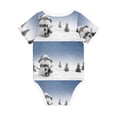 thumbnail image 2 of Rocae Snowman And Christmas Tree for Baby Climbing Clothes Soft Baby Romper for Active Infants Comfortable and Breathable Crawling Jumpsuit Unisex Baby Outfit 2 Years, 2 of 8