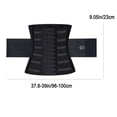 thumbnail image 3 of Cinturón de soporte abdominal de alta elasticidad para hombres y mujeres, faja moldeadora para esculpir el cuerpo después del parto, entrenador de cintura de malla transpirable para fitness y ejercici, 3 of 9