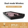 thumbnail image 2 of Tester68 Mechanical Keyboard Kits 2.4G/Bluetooth 5.0 green option Kits For Brown 19, 2 of 9