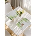 thumbnail image 5 of Sage Green Placemats Set of 6, Summer Botanical Leaves Watercolor Placemats for Dining Table, Place Mats for Kitchen Tabletop, Waterproof Wipeable Dining Table Mats Set, 5 of 9