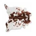 thumbnail image 1 of Natural 676685001924 6 x 7 ft. Kobe Cowhide Rug - Salt, Pepper Brown & White, 1 of 2
