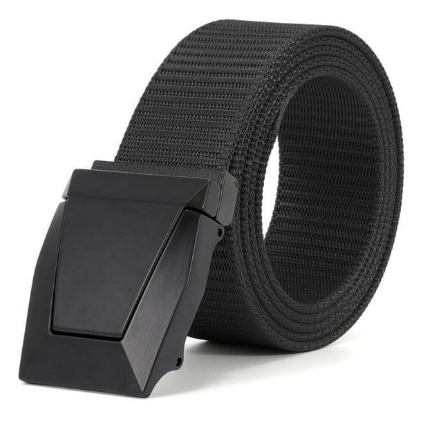 WHIPPY Mens Nylon  Belt Outdoor Nylon Work Belt with Heavy Quick