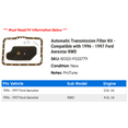 thumbnail image 2 of Automatic Transmission Filter Kit - Compatible with 1996 - 1997 Ford Aerostar RWD, 2 of 2