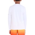 thumbnail image 4 of U.S Polo Assn. Boys Long Sleeve Chest Stripe Rashguard, Sizes 4-18, 4 of 5