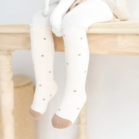 

〖TOTO〗Baby Socks Babies And Children Thick Warm Knee-Length Loose Hose Socks