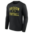 thumbnail image 2 of Men's Black Oregon Ducks First Sprint Team Long Sleeve T-Shirt, 2 of 3