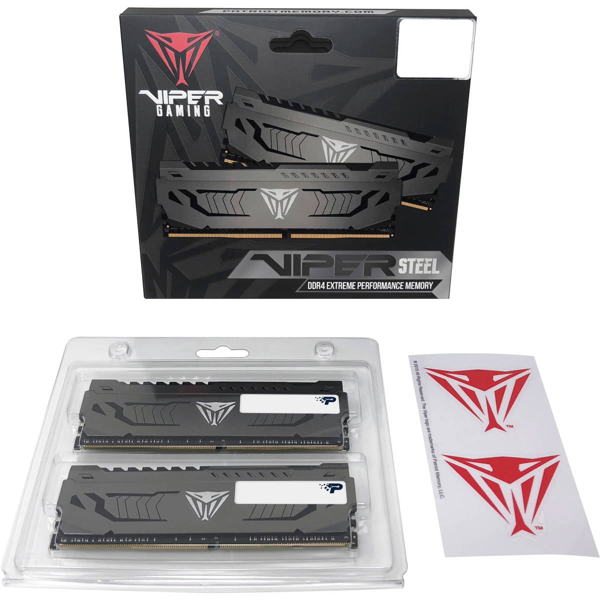 Patriot Viper Steel DDR4 RAM 32GB (2X16GB) 3200MHz CL16 UDIMM