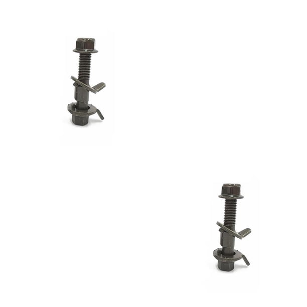 Kenally Pernos de inclinación de alineación de rueda de 3 piezas tornillo de reparación de neumáticos de automóvil de Metal de hierro 14 mm 2piezas