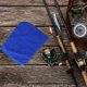 thumbnail image 3 of 2 toallas de pesca con mosquetón, absorbentes, para deportes al aire libre, senderismo y escalada (color aleatorio)., 3 of 7