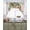 Beige Light Blue Light Yellow, variant on Christmas Snowman Swag Valances for Windows, Small Curtains Drapes, Winter Coastal Beach Palm Tree Xmas Kitchen Window Curtains Over Sink Window Treatment Valance for Bedroom/Bathroom 56"x36"