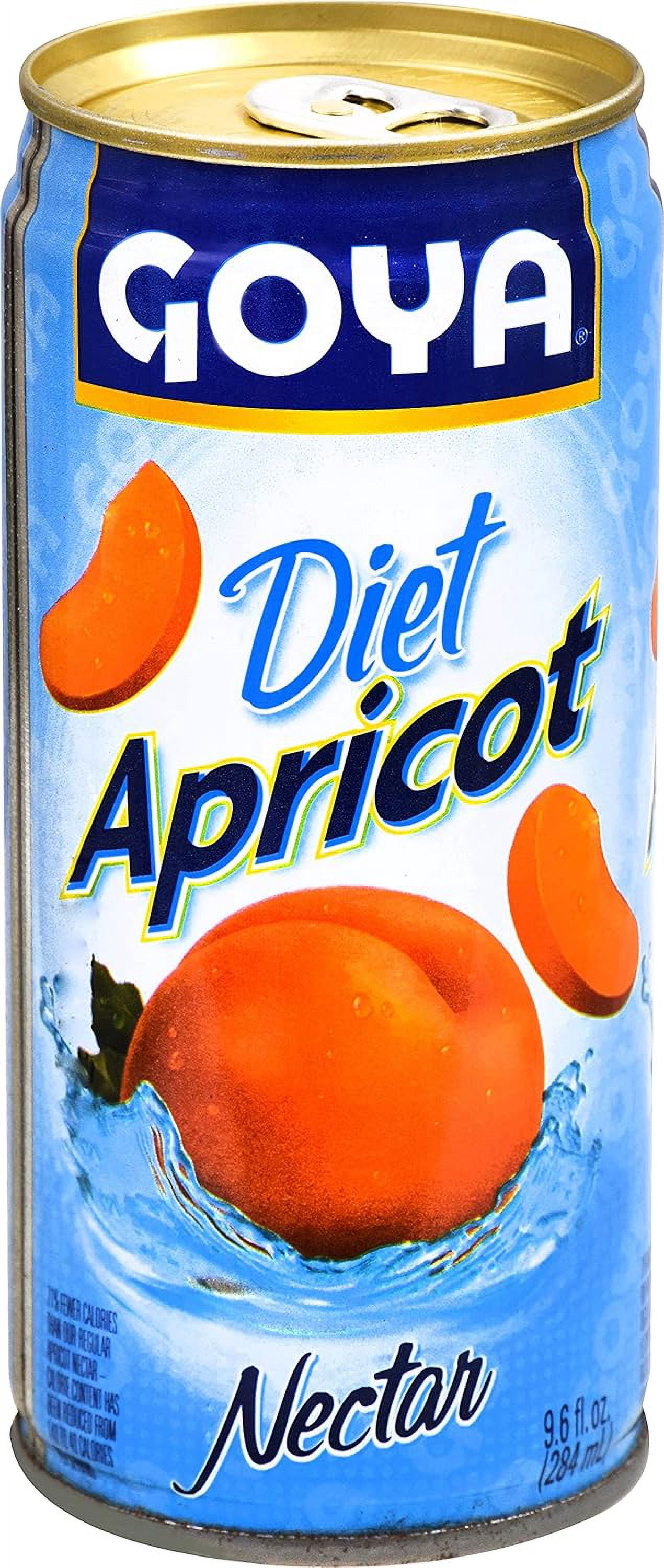 Goya Diet Apricot Nectar 9.6Oz.