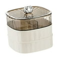 thumbnail image 3 of Tongina Divided Serving Tray Snack Fruit Plate Compartments Snack Tray Snack Platter for Party Wedding Entertaining Dried Fruits Nuts 3 double layer, 3 of 8