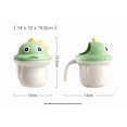 thumbnail image 4 of Baby bath water toy - Rinse Shampoo Rinser Baby Rinse Cup Baby Bath Rinser Wash Hair Cup by Protecting Infant Eyes (Green 600ml), 4 of 4