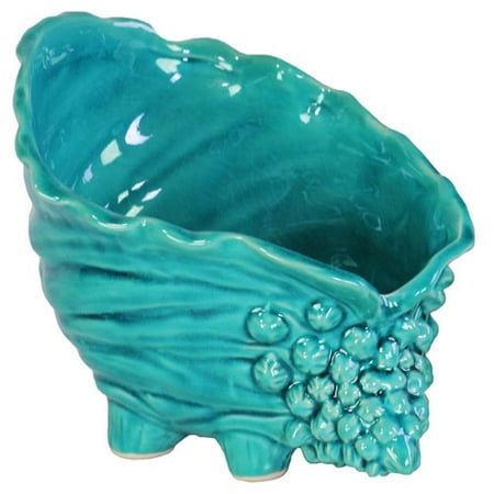 Urban Trends Ceramic Conch Sea Shell Figurine