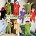 thumbnail image 3 of Fuzzy Pajamas Big Mouth Monster Onesie, 3 of 8