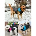 thumbnail image 3 of Small Dog Coat Waterproof Winter Warm Dog Clothes Cat Coat Jacket Vest Apparels, 3 of 14