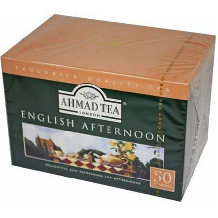 English Afternoon Tea - Ahmad Tea English Afternoon Tea - Box of 50 Tagless Tea Bags