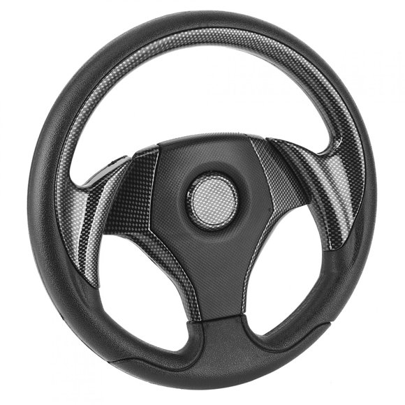 Steering Wheel Automobile Steering Wheel 12.5in Steering Wheel Car Modified Accessory 320mm/12.5in Car Steering Wheel 6 Hole Universal Auto Modified Accessory