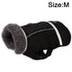 thumbnail image 2 of Ropa para perros con botones para mantener el calor y evitar salpicaduras ropa acolchada de algodón para perros, 2 of 5
