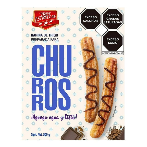 Harina para preparar churros Tres Estrellas 500 g