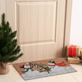 thumbnail image 2 of Coir Door Mat (Playful Snowmen), 2 of 3
