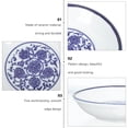 thumbnail image 4 of Seasoning Bowl 4 Pcs Dish Ceramics Spices Flatware Tableware Hand Painting Sauce, 4 of 6