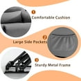 thumbnail image 6 of Korser Small Power Lift Recliner Chair for Elderly with Memory Function Linen for Living Room,Dark Grey, 6 of 9