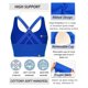 thumbnail image 5 of Sujetador deportivo RUNNING GIRL High Support Yoga Azul Talla XL, 5 of 6