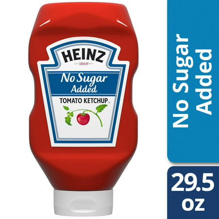 Heinz No Sugar Added Tomato Ketchup, 29.5 oz