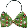thumbnail image 3 of Christmas Pet, Dog and Cat Bow Ties, "Christmas Friends Group" (Choose from 10 different patterns!), 3 of 11