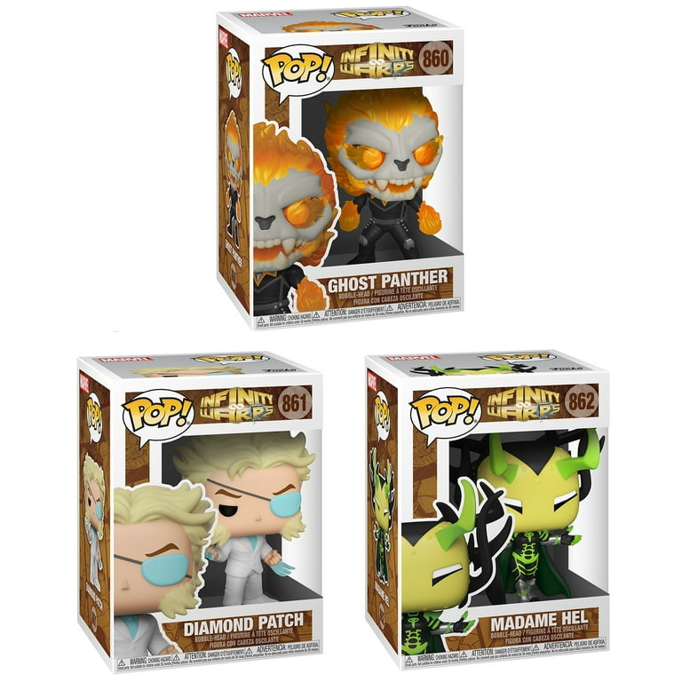Funko POP! Marvel Infinity Warps Collectors Set- Ghost Funko POP! Marvel Infinity Warps Collectors Set- Ghost