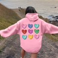 thumbnail image 2 of WILLBEST Sudadera con Capucha para Mujer, Estilo Casual, Ideal para El Día de San Valentín Sudadera Estampada con Capucha, Estilo Holgado X-Grande, 2 of 4