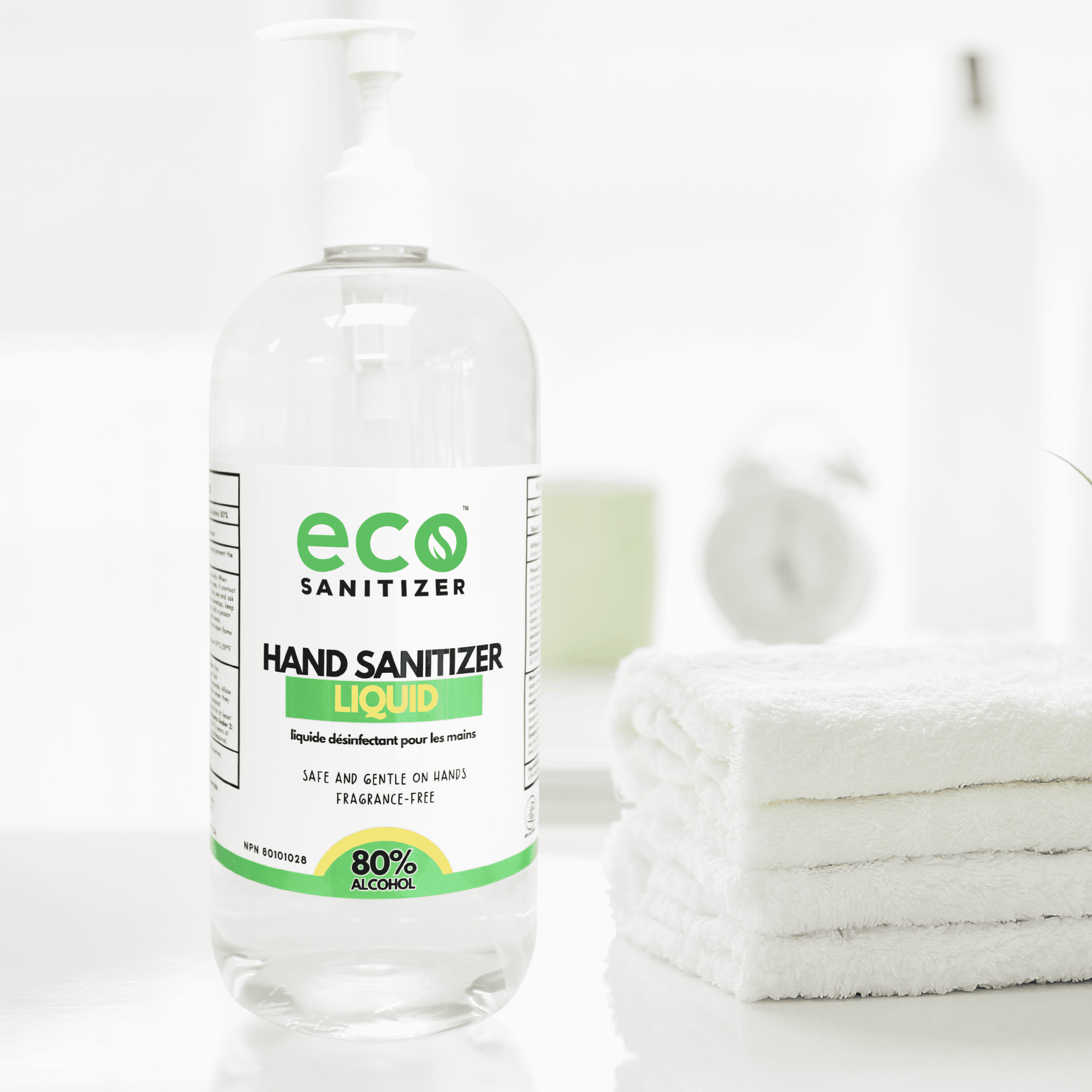 Hand Sanitizer Liquid 80% Ethyl Alcohol - 946ml - Walmart.ca