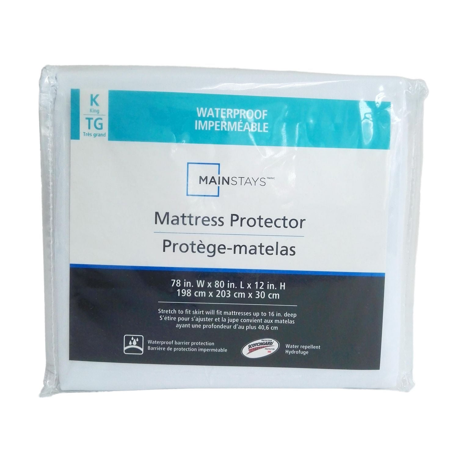 Mainstays Water Proof Mattress Protector