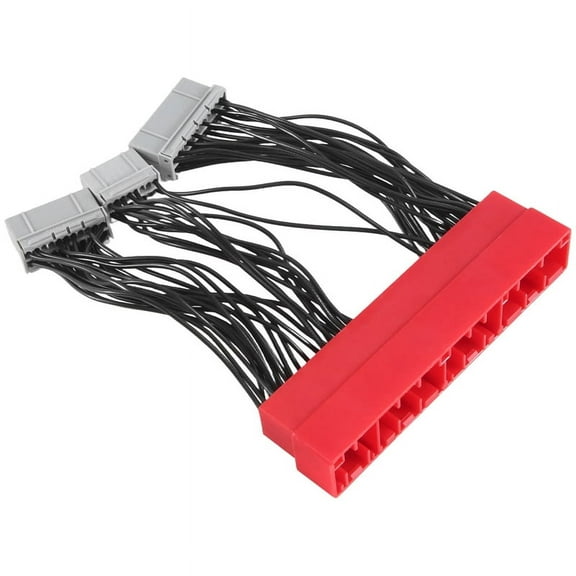OBD Conversion ECU Harness, for OBD2A to OBD1 Harness ECU Jumper Conversion Wiring,1 x OBD2A to OBD1 Jumper Conversion ECU Harness,black & red
