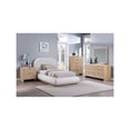 thumbnail image 4 of Meridian Furniture Vaughn Cream Linen Textured Fabric Twin Bed, 4 of 10