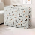 thumbnail image 1 of Xihbxyly Bolsa de Almacenamiento para Colchas, Organizador de Tela de Algodón, Diseño Plegable de Tela No Tejida, Ideal para Ropa de Cama y Ropa, Armario de Dormitorio y Almacenamiento para Mudanzas,, 1 of 3
