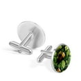thumbnail image 3 of Saint Patrick's Day Elegant Dress Shirt Cufflink Set for Men, Stainless Steel, Wedding and Business Attire, 3 of 6