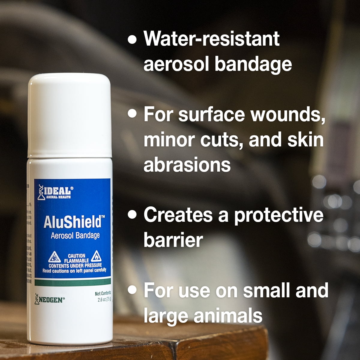 AluShield Aerosol Wound Bandage 2.6 Ounces