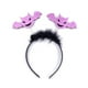 thumbnail image 1 of Halloween Bat Headband Day of the Dead Sequins Hairband Cosplay Costume Headpiece for Adult Kids Stage S Headwear, 1 of 5