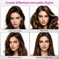 thumbnail image 6 of Aubiu Gobrush Pro, Cordless Hair Straightener Brush, 3 Temperature Settings, Ionic & Ceramic Care, Portable Rechargeable for Frizz-Free Styling, Black, 6 of 8