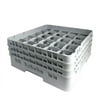 Cambro 25S638151 Camrack Soft Gray Full Size 25 Compartment Glass Rack