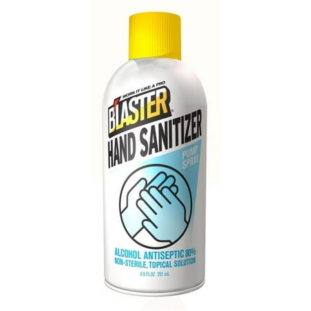 Blaster 8043847 8.5 oz Unscented Liquid Hand Sanitizer - Pack of 12
