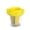 Yellow, variant on Vegetable Rose Shaper, Manual Fruit and Vegetable Curler Cutter for Cucumber Carrot and Garnish Slices, Handheld Food Decorating Tool for Salads Charcuterie Platters Dinner Parties and Home Cooking