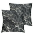 thumbnail image 2 of COMIO Marble Throw Pillow Covers Decorative Black White Gold Art Abstract Modern Pattern Cushion Decor Cases for Sofa Bedroom,Couch Decoration,2 pcs White, 2 of 6